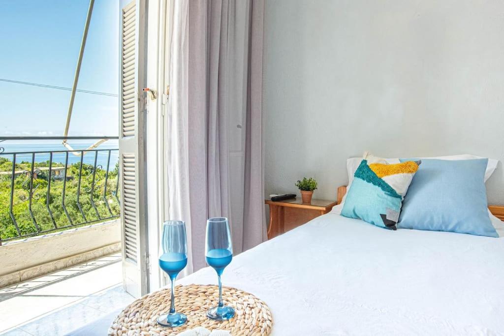 Blue Maraci 2 - Sea View, Kitchen, Beach Access Himare Exterior foto